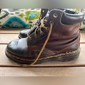 Dr. Martens Brown Leather Boots